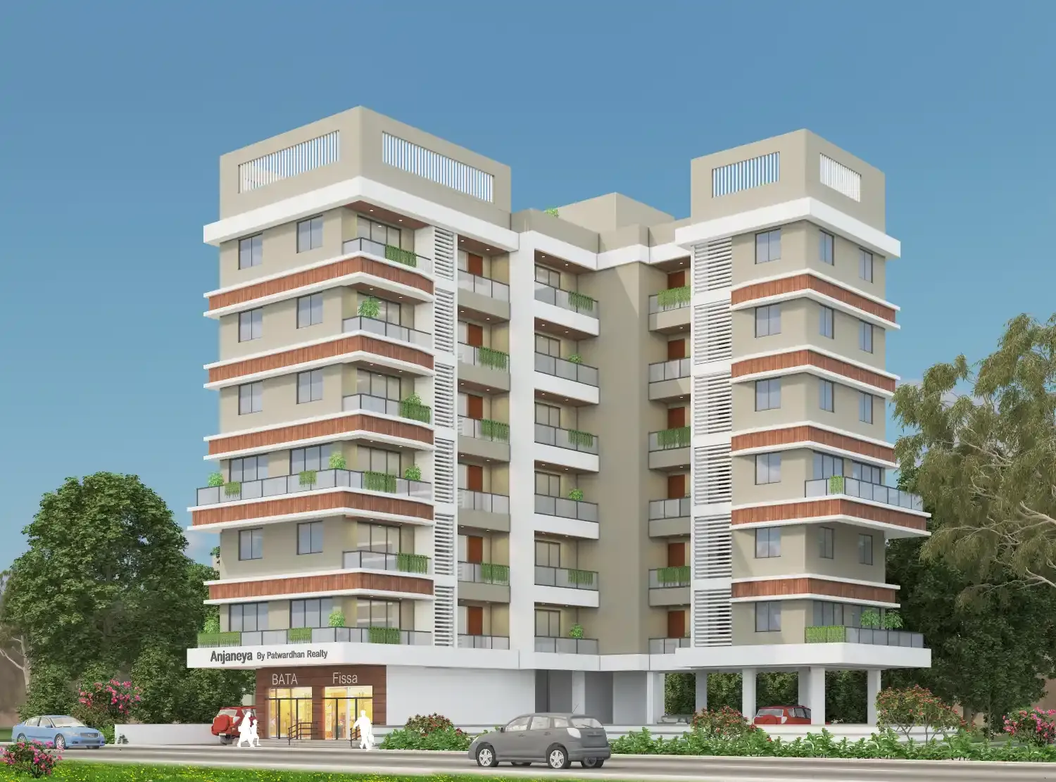 A Patwardhan Realty residential building